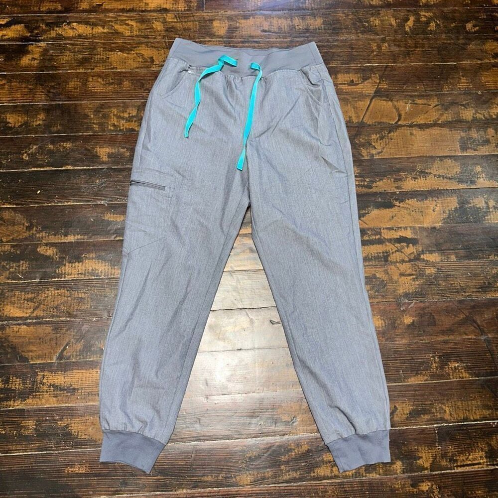 Figs gray S technical collection medical scrub pants